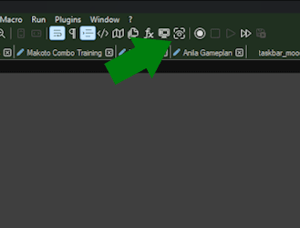 Location of Monitoring button