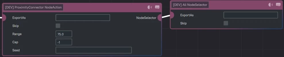 ProximityConnector NodeAction